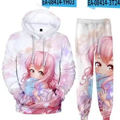 2er Set Kinder That Time I Got Reincarnated as a Slime Hoody Anzug 3D Pullover