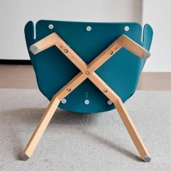 8er-Set Moderne Esszimmerstühle im Nordischen Stil mit Armlehnen, Buche-Beinen