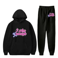 2er Set Trainingsanzug Barbie Freizeit Pullover Hose I am Kenough Hoodie Leggings