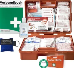 Erste-Hilfe-Koffer M2+ nach aktueller DIN/ EN 13169 für Betriebe ab 50 Mitarbeiter
