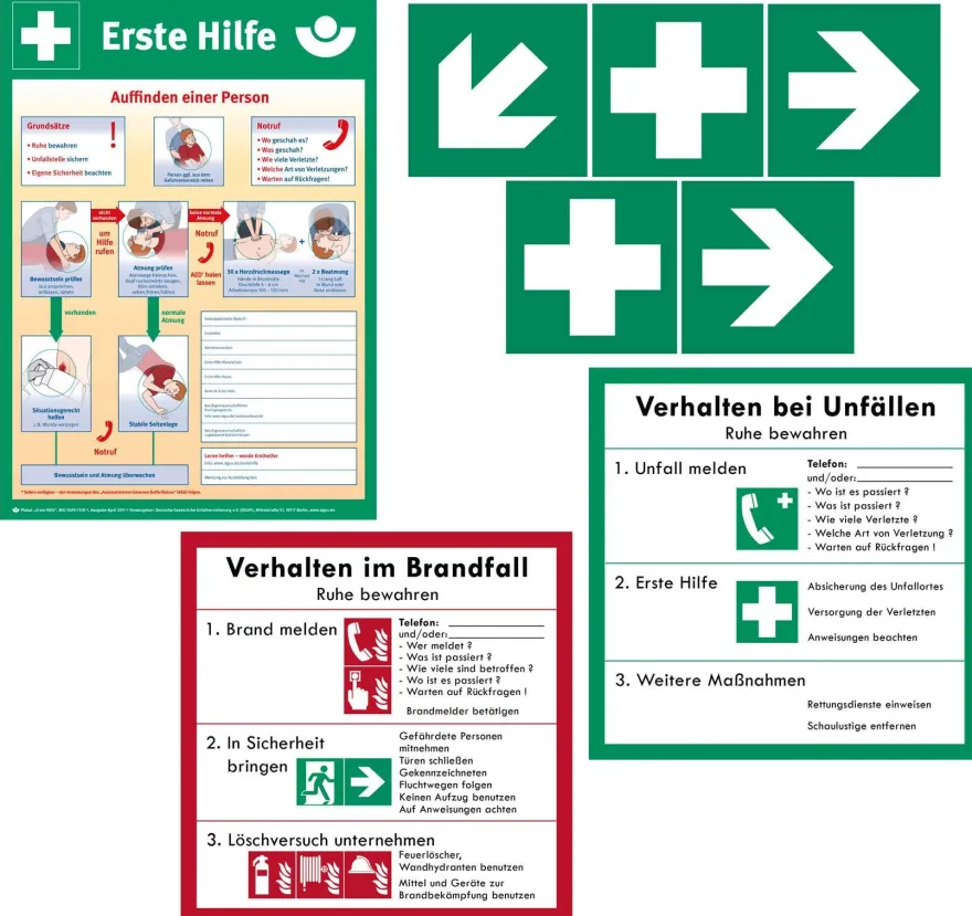 Erste-Hilfe-Koffer M2+ nach aktueller DIN/ EN 13169 für Betriebe ab 50 Mitarbeiter