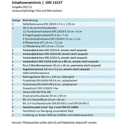 Erste-Hilfe Set KITA PLUS 3 aktuelle DIN/ EN 13157 (Betriebe) inkl. Sprühpflaster