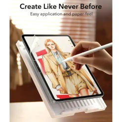 ESR iPad Pro 13 Zoll 2024 Schutzfolie Paper Feel 2 Stück Klare matte Oberfläche