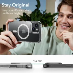 ESR iPhone 15 Plus Hülle, MagSafe kompatibel, Militärnorm Schutz, Kratzfeste