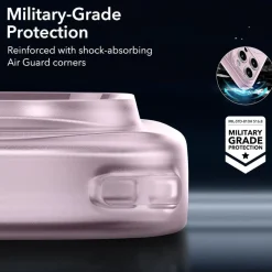 ESR iPhone 15 Pro Hülle, klares Silikon Case mit MagSafe, stoßfest & dünn