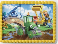 Essbar Bob der Baumeister Builder Tortenaufleger Torte Tortenbild Zuckerbild 1