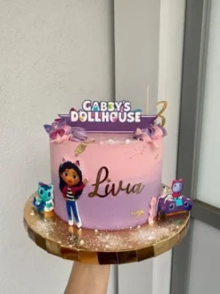 Essbar Gabby Gabbys Dollhouse Tortenaufleger Zuckermasse Fondant Zuckerbild