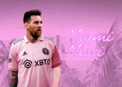 Essbar Messi Inter Miami FCTortenaufleger Torte Tortenbild Geburtstag Zuckerbild 01