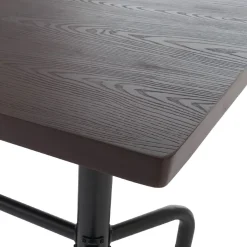 Esszimmertisch HWC-P31, Tisch Esszimmertisch, Industrial Holz 140x80cm