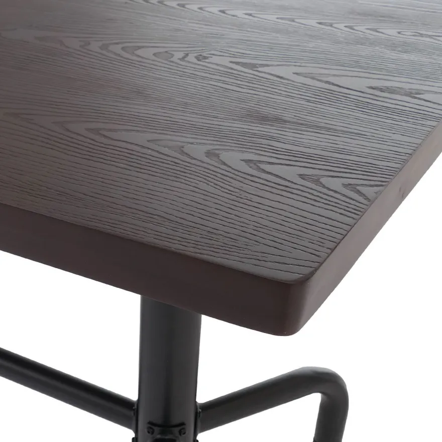 Esszimmertisch HWC-P31, Tisch Esszimmertisch, Industrial Holz 140x80cm