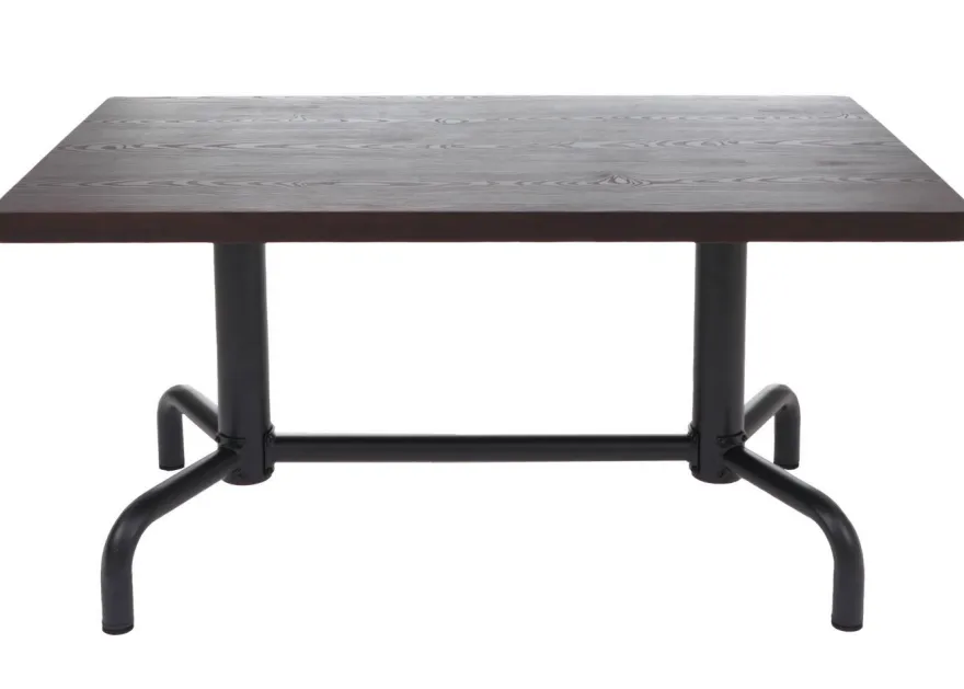 Esszimmertisch HWC-P31, Tisch Esszimmertisch, Industrial Holz 140x80cm