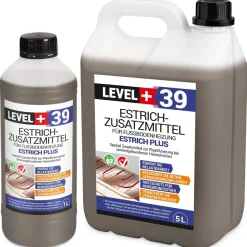 Estrichzusatzmittel 50L Fussbodenheizung Heizestrich - Zementestrich Profi L+39