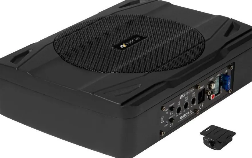 ESX Aktiv-Subwoofer 20 cm Quantum Untersitz Aktiv-Subwoofer Q-201A