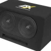 ESX DBX Dual 2x16,5 Bassreflex Doppel Subwoofer DBX-206Q cm 600 Watt
