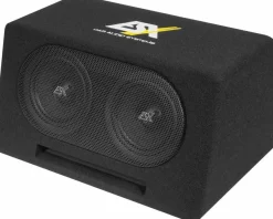 ESX DBX Dual 2x16,5 Bassreflex Doppel Subwoofer DBX-206Q cm 600 Watt