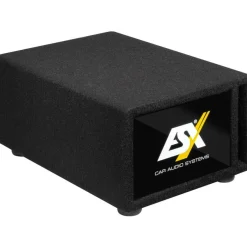 ESX DBX Kompakt Subwoofer DBX-200Q Flach Untersitz Subwoofer 400 Watt