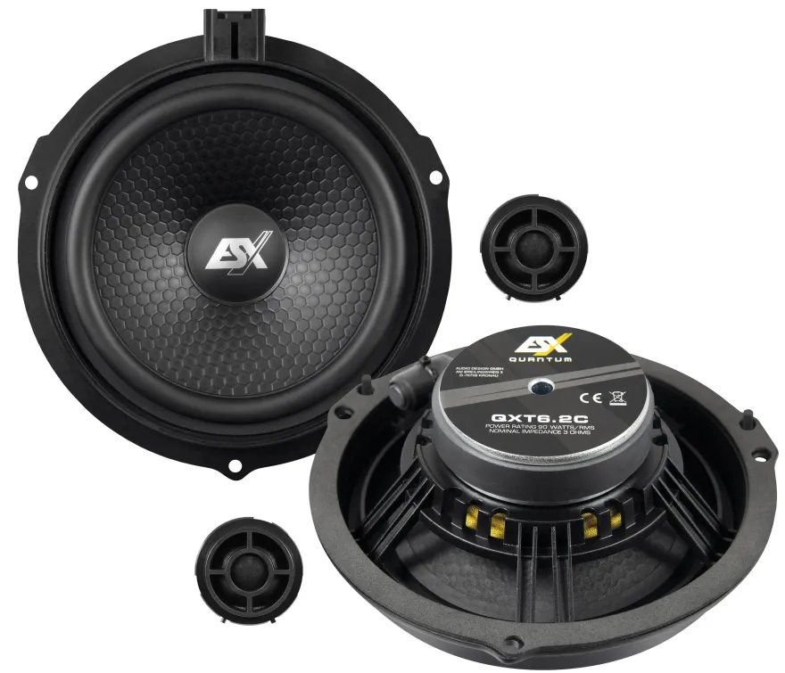 ESX Quantum Lautsprecher System Kompo 16 cm QXT-6.2C