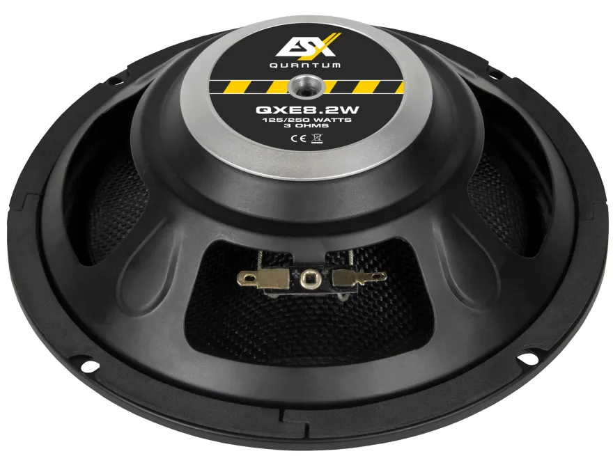ESX Quantum Woofer-Paar Subwoofer Bass Tiefton 20 cm QXE-8.2W
