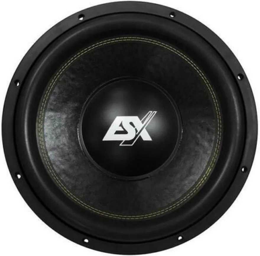 ESX Quantum Woofer QXE-15D2 3000 Watt 38 cm Subwoofer Chassis