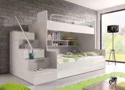 Etagenbett MAJA 2 - Doppelstockbett Hochglanz Kinderbett Hochbett !