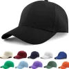 Etyepoh Baseball Cap Herren Damen Unisex Verstellbar Reine Farbe Baseboard