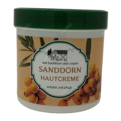 3,16 Euro pro 100ml Sanddorn Hautcreme vom Pullach Hof 250ml