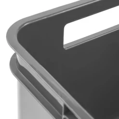 Euro Stapelbox Bruno Eco Grau Stapelkasten 16L Transport Eurobehälter 27x35x22