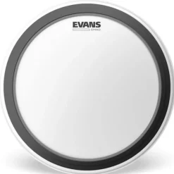 Evans BD24EMADCW 24 Bassdrum Fell White Coated