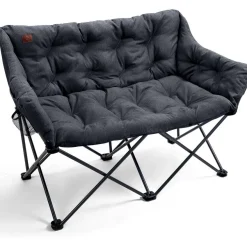 EVER Advanced Campingstuhl Klappbar für 2 Personen, Faltsofa 320KG Belastbar