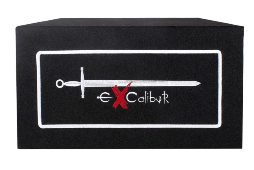 Excalibur 30cm Auto Subwoofer X12C 1000 Watt Geschlossenes Gehäuse Boombox
