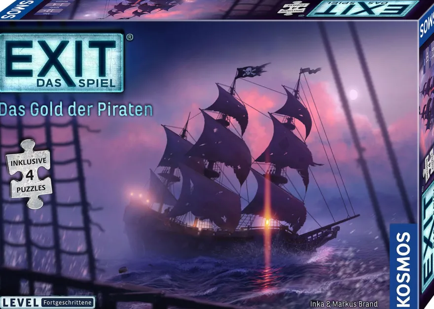 EXIT® Puzzle: Das Gold der Piraten ? Escape Game mit 4 Puzzles 12