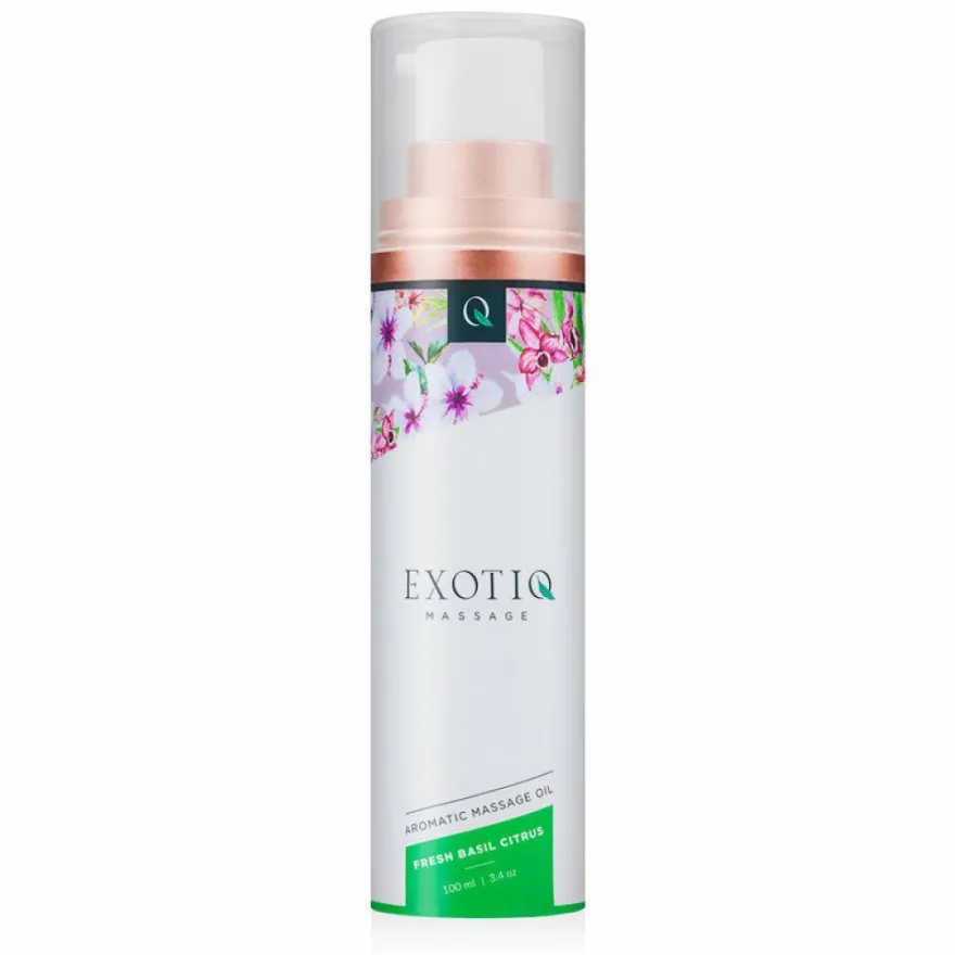 Exotiq Massage Oil Basilikum-Zitrus - 100ml