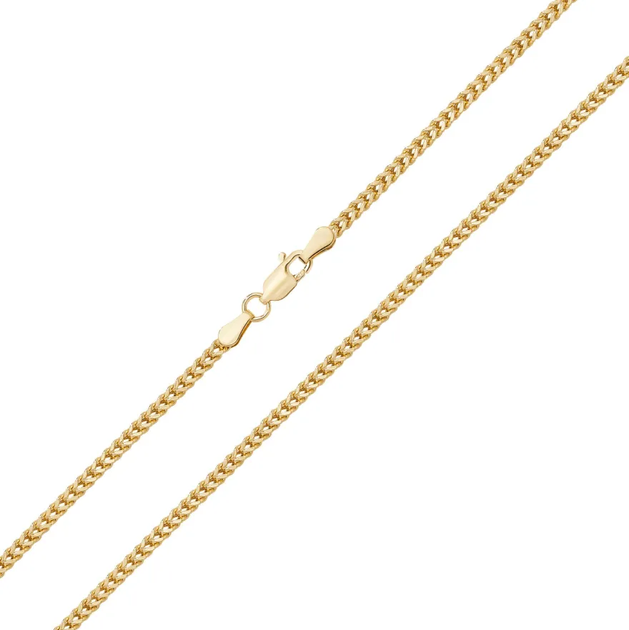 Exquisit 9 ct/Karat Gelb Gold 2mm Damen - Kette
