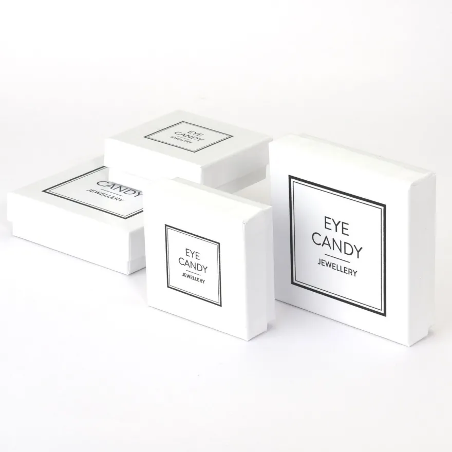 Eye Candy Klappcreole 925er Sterling Silber Zirkonia ECJ-CR0066
