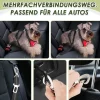 Eyein Hundegeschirr mit Sicherheitsgurt für Auto, atmungsaktiv, verstellbar