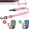 Eyein Hunde Sicherheitsgurt für Auto, verstellbar mit elastischer Ruckdämpfung