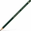 FABER-CASTELL 9000 Bleistifte B grün 12 St