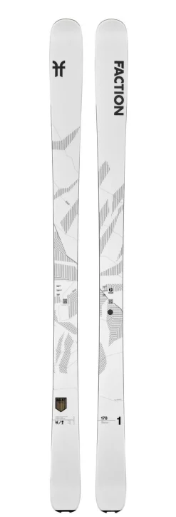 Faction Ski Agent 1 white 170