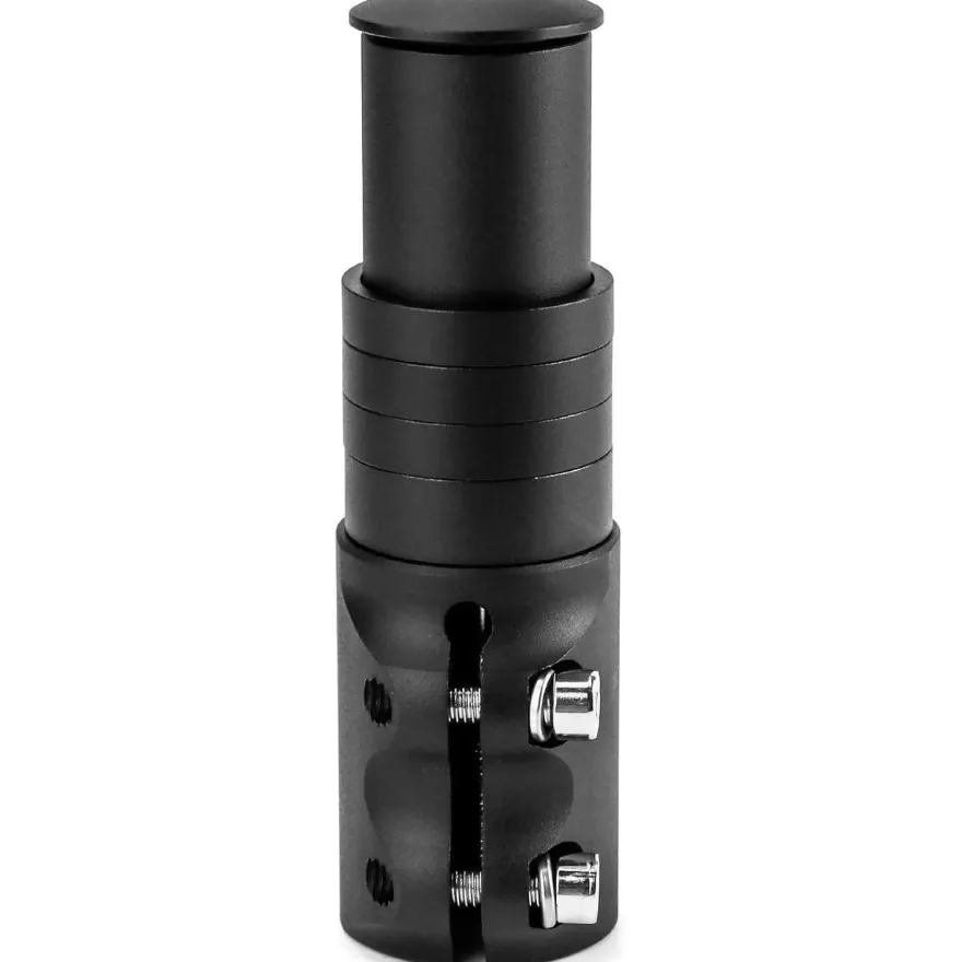 Fahrrad Lenkererhöhung Vorbau Adapter 28.6mm Schwarz - E-Bike SEO