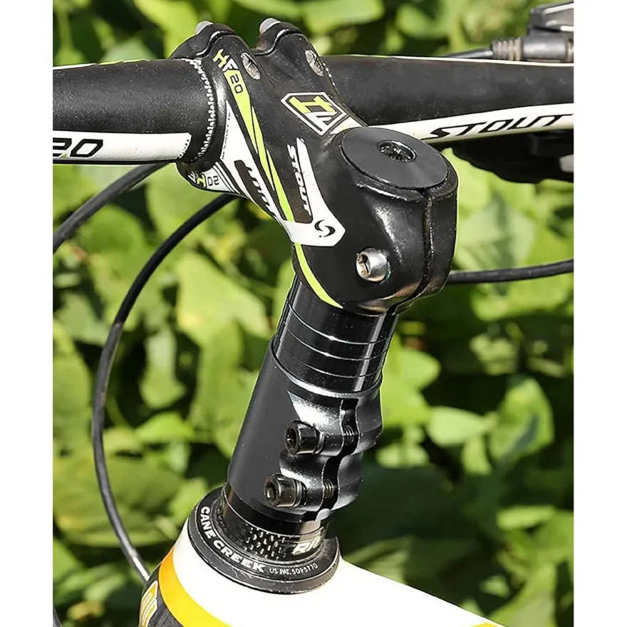Fahrrad Lenkererhöhung Vorbau Adapter 28.6mm Schwarz - E-Bike SEO