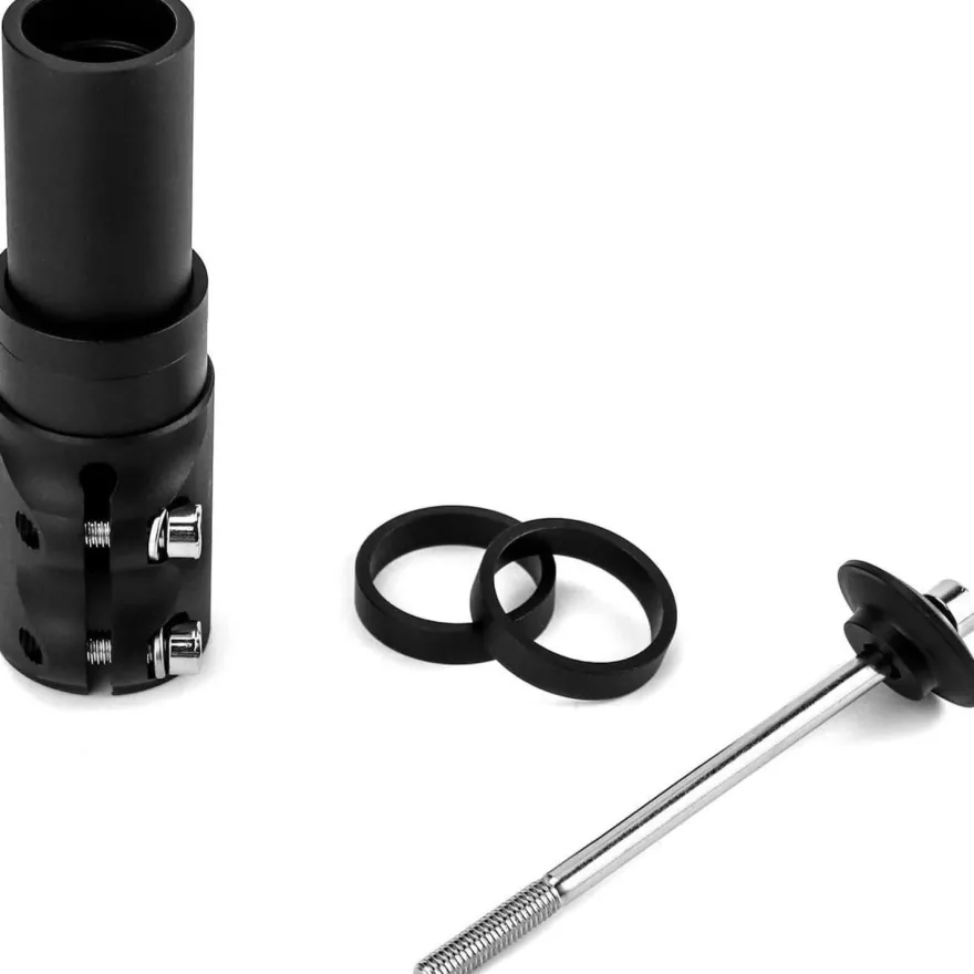 Fahrrad Lenkererhöhung Vorbau Adapter 28.6mm Schwarz - E-Bike SEO