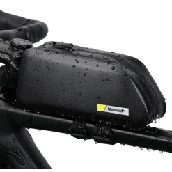 Fahrradtasche Rahmentasche 1.5L Wasserdicht Schwarz-2 7.2 Zoll