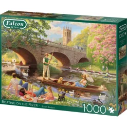 Falcon 11348 Daniel Rodgers Bootfahren auf dem Fluss 1000 Teile Puzzle