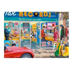 Falcon 1110500245 The Record Shop 1000 Teile Puzzle