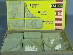 Faller AMS 941 Bodenplatten Eckteile Eckbodenteile Bodenteile NEU OVP