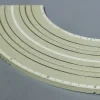 Faller AMS H0 4390 439001 Kurve Bogen Strecke Schiene zweispurig 90° Rand weiß rauh