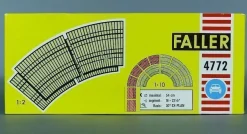 Faller AMS 4772 Steilkurve 4x 22,5° Steilkurven Kurve NEU OVP