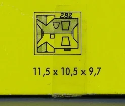 Faller H0 B-282 Friesisches Landhaus Haus mit Reetdach Küste 50er/60er Jahre NEU OV
