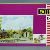 Faller H0 B-140 Streckhäuschen 3 Stück Bahnwärterhäuschen 60er/70er Jahre NEU