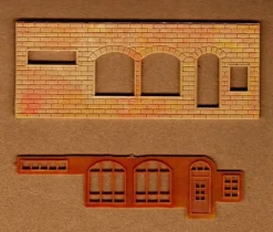 Faller H0 Einzelbauteil Stadtbausatz Bauteil aus 3030 Hausfront Front Nr.001 NEU